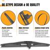 image2 Wipers Replacement for Honda Pilot Rear Windshield Wiper Blade 200920152 Pieces of Rear Wiper Blade 14 inch
