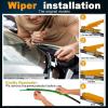 image3 Wiper Blades Replacement for Ford Explorer 20112018 2019 2020 2021 2022 2023 2024Original Equipment Replacement Front and Rear Windshield Wiper Blade  Pinch Tab 26quot22quot11quot Set of 3