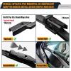 image3 Wipers Replacement for Audi Q5 2018 2019 2020 2021 2022 2023 2024 Windshield Wiper Blades with Rear 24quot20quot15inch242015