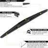 image3 Wipers Replacement for Audi Q5 2018 2019 2020 2021 2022 2023 2024 Windshield Wiper Blades with Rear 24quot20quot15inch261614