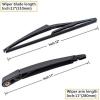 imageAUTOBOO 11quot Windshield Wiper Arm with 12quot Rear Wiper Blade Sets Replacement for Nissan Rogue 20082013 Juke 20112016 Factory OE Style OE28780JM00A