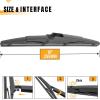 imageAUTOBOO 15 Inch Rear Windshield Wiper Blade Replacement for Ford Edge 20152023BMW X5 20072013 Volvo XC90 20162023 Original Factory Quality OEFT4Z17526A 31349857 Pack of 113B
