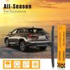 imageAUTOBOO 15 Inch Rear Windshield Wiper Blade Replacement for Ford Edge 20152023BMW X5 20072013 Volvo XC90 20162023 Original Factory Quality OEFT4Z17526A 31349857 Pack of 116D16