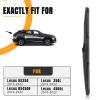 imageAUTOBOO 15 Inch Rear Windshield Wiper Blade Replacement for Ford Edge 20152023BMW X5 20072013 Volvo XC90 20162023 Original Factory Quality OEFT4Z17526A 31349857 Pack of 116D16