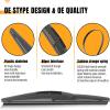 imageAUTOBOO 15 Inch Rear Windshield Wiper Blade Replacement for Ford Edge 20152023BMW X5 20072013 Volvo XC90 20162023 Original Factory Quality OEFT4Z17526A 31349857 Pack of 110