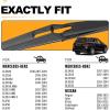 imageAUTOBOO 15 Inch Rear Windshield Wiper Blade Replacement for Ford Edge 20152023BMW X5 20072013 Volvo XC90 20162023 Original Factory Quality OEFT4Z17526A 31349857 Pack of 112