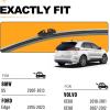 imageAUTOBOO 15 Inch Rear Windshield Wiper Blade Replacement for Ford Edge 20152023BMW X5 20072013 Volvo XC90 20162023 Original Factory Quality OEFT4Z17526A 31349857 Pack of 115