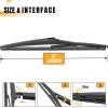 imageAUTOBOO 15 Inch Rear Windshield Wiper Blade Replacement for Ford Edge 20152023BMW X5 20072013 Volvo XC90 20162023 Original Factory Quality OEFT4Z17526A 31349857 Pack of 112A
