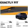 imageAUTOBOO 15 Inch Rear Windshield Wiper Blade Replacement for Ford Edge 20152023BMW X5 20072013 Volvo XC90 20162023 Original Factory Quality OEFT4Z17526A 31349857 Pack of 110A