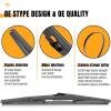 imageAUTOBOO 15 Inch Rear Windshield Wiper Blade Replacement for Ford Edge 20152023BMW X5 20072013 Volvo XC90 20162023 Original Factory Quality OEFT4Z17526A 31349857 Pack of 116
