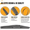 imageAUTOBOO 15 Inch Rear Windshield Wiper Blade Replacement for Ford Edge 20152023BMW X5 20072013 Volvo XC90 20162023 Original Factory Quality OEFT4Z17526A 31349857 Pack of 114