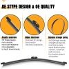 imageAUTOBOO 15 Inch Rear Windshield Wiper Blade Replacement for Ford Edge 20152023BMW X5 20072013 Volvo XC90 20162023 Original Factory Quality OEFT4Z17526A 31349857 Pack of 111