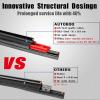 imageAUTOBOO 22quot and 22quot Windshield Wipers Blades Pack Of 2OEM Quality Premium AllSeasons Wiper bladesStable and Quiet Armor wiper blades22  18Pair for Front Windshield