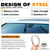 imageAUTOBOO 22quot and 22quot Windshield Wipers Blades Pack Of 2OEM Quality Premium AllSeasons Wiper bladesStable and Quiet Armor wiper blades28  17Pair for Front Windshield