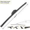 imageAUTOBOO 24quot21quot Windshield Wipers with 11quot Rear Wiper Blade Replacement for GMC Acadia Saturn Outlook 2007 2008 2009 2010Original Factory Quality Pack of 3281413