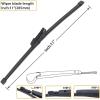 imageAUTOBOO 24quot21quot Windshield Wipers with 11quot Rear Wiper Blade Replacement for GMC Acadia Saturn Outlook 2007 2008 2009 2010Original Factory Quality Pack of 3261811 inch