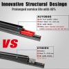 imageAUTOBOO 24quot21quot Windshield Wipers with 11quot Rear Wiper Blade Replacement for GMC Acadia Saturn Outlook 2007 2008 2009 2010Original Factory Quality Pack of 3161414