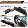 imageAUTOBOO 26quot23quot Windshield Wipers with 12quot Rear Wiper Blade Replacement for Mercedes Benz GL1316 GL450 GL350 GL550 ML 1215 ML350 ML550 ML63 GLE Original Factory Quality Pack of 3