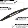 imageAUTOBOO Rear Windshield Wiper Blade Arm Replacement for Buick Enclave 2008 2009 2010 2011 2012 2013 2014 2015 Original Factory Quality
