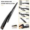 imageAUTOBOO Replacement For FORD EDGE 0714 Lincoln MKX 20072013 Rear Windshield Back Wiper Arm Blade Cover Cap Set Original Factory Quality