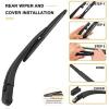 imageAUTOBOO Replacement for Dodge Magnum Nitro Chrysler 300C Rear Windshield Wiper Arm Blade Sets 2005 2006 2007 2008 2009 OE5140654AA ampamp 05140654AB1113