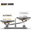 imageAUTOBOO Replacement for Dodge Magnum Nitro Chrysler 300C Rear Windshield Wiper Arm Blade Sets 2005 2006 2007 2008 2009 OE5140654AA ampamp 05140654AB12F12