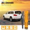 imageAUTOBOO Replacement for Dodge Magnum Nitro Chrysler 300C Rear Windshield Wiper Arm Blade Sets 2005 2006 2007 2008 2009 OE5140654AA ampamp 05140654AB12F12