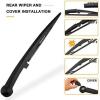 imageAUTOBOO Replacement for Dodge Magnum Nitro Chrysler 300C Rear Windshield Wiper Arm Blade Sets 2005 2006 2007 2008 2009 OE5140654AA ampamp 05140654AB1416