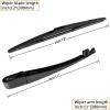 imageAUTOBOO Replacement for Hyundai Tucson 20102015 Rear Windshield Wiper Arm Blade Set OE 988503W000 988111H000