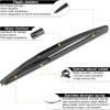 imageFor Genuine 15276248 Window Wiper Arm SetReplacement For GMC AcadiaSaturn Outlook 20072012 Rear Windshield Wiper Arm Blade AssemblyFactory OE Style