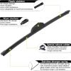 imageOEM Quality Rear Wiper Blade Arm Replacement for Hyundai I30 Elantra Gt 2012 2013 2014 2015 2016 2017  Factory OEM 98850 A500098811A5000