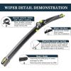 imageOEM Quality Windshield Wiper Blades Replacement for Volvo C30 S40 V50 V60 S80 C70 V70 XC70 FORD MONDEO MK4 Original Equipment Replacement Wipers  26quot20quot Set of 2 without heating function