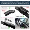 imageOEM Quality Windshield Wiper Blades Replacement for Volvo C30 S40 V50 V60 S80 C70 V70 XC70 FORD MONDEO MK4 Original Equipment Replacement Wipers  26quot20quot Set of 2 without heating function