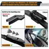 imageOEM Windshield Wiper Blade Replacement for Audi Q7 SQ7 2017 2018 2019 2020 2021 2022 2023 Original Equipment AllSeason Rear Wiper Blade Set 272015 Set of 3262612