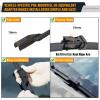 imageOEM Windshield Wiper Blade Replacement for Audi Q7 SQ7 2017 2018 2019 2020 2021 2022 2023 Original Equipment AllSeason Rear Wiper Blade Set 272015 Set of 3241713