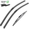 imageOEM Windshield Wiper Blade Replacement for Audi Q7 SQ7 2017 2018 2019 2020 2021 2022 2023 Original Equipment AllSeason Rear Wiper Blade Set 272015 Set of 3262612