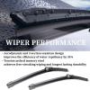 imageOEM Windshield Wiper Blade Set Replacement For BMW 5 7 Series F01 F02 F04 F07 F10 M5 20102016 High Performance Original Equipment Wipers 26quot18quot