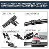imageOEM Windshield Wiper Blade Set Replacement For BMW X3 20112017BMW X4 20152018 High Performance Original Equipment Replacement 26quot20quot