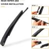 imageRear Wiper Arm Blade Replacement for Ford Explorer 20112023Escape 2013202320152019 Lincoln MKX Back Windshield Wiper Blade Arm Set Original Equipment Replacement