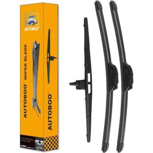 image3 Wipers Replacement for Audi Q5 2018 2019 2020 2021 2022 2023 2024 Windshield Wiper Blades with Rear 24quot20quot15inch222114