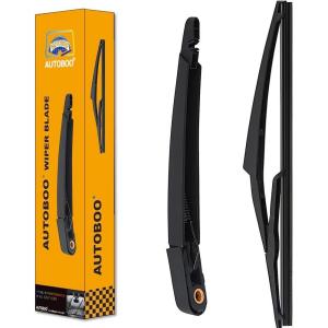 imageAUTOBOO 11quot Windshield Wiper Arm with 12quot Rear Wiper Blade Sets Replacement for Nissan Rogue 20082013 Juke 20112016 Factory OE Style OE28780JM00A