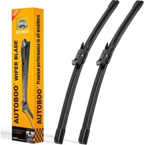 imageAUTOBOO 24quot21quot Windshield Wipers Replacement for Chevrolet Traverse 20122017 GMC Acadia Buick Enclave 20052010 PONTIAC G6 20082011 Buick LucerneOriginal Factory Quality Pack of 2