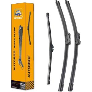 imageAUTOBOO 24quot21quot Windshield Wipers with 11quot Rear Wiper Blade Replacement for GMC Acadia Saturn Outlook 2007 2008 2009 2010Original Factory Quality Pack of 3262012