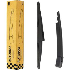 imageAUTOBOO 9L1Z17526A Replacement For Ford Expedition Lincoln Navigator 20092016 Rear Windshield Wiper Blade Arm SetFactory OE Style