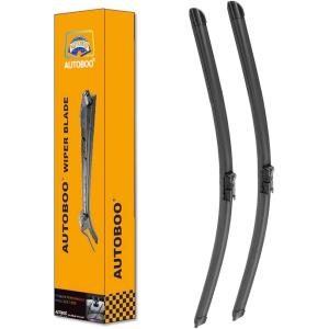imageOEM Quality Windshield Wiper Blades Replacement for Volvo C30 S40 V50 V60 S80 C70 V70 XC70 FORD MONDEO MK4 Original Equipment Replacement Wipers  26quot20quot Set of 2 without heating function