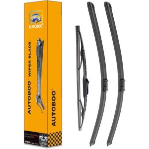 imageOEM Windshield Wiper Blade Replacement for Audi Q7 SQ7 2017 2018 2019 2020 2021 2022 2023 Original Equipment AllSeason Rear Wiper Blade Set 272015 Set of 3241713