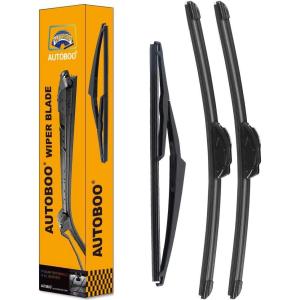 imageOEM Windshield Wiper Blade Replacement for Audi Q7 SQ7 2017 2018 2019 2020 2021 2022 2023 Original Equipment AllSeason Rear Wiper Blade Set 272015 Set of 3261612