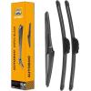 imageAUTOBOO 26quot17quot Windshield Wipers with 12quot Rear Wiper Blade Replacement for Nissan Rogue Pathfinder 2013 2014 2015 2016 2017 2018 2019 2020 2021 2022 2023 Original Factory Quality Pack of 3242011
