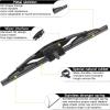imageAUTOBOO 26quot17quot Windshield Wipers with 12quot Rear Wiper Blade Replacement for Nissan Rogue Pathfinder 2013 2014 2015 2016 2017 2018 2019 2020 2021 2022 2023 Original Factory Quality Pack of 316141410