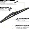 imageAUTOBOO 26quot17quot Windshield Wipers with 12quot Rear Wiper Blade Replacement for Nissan Rogue Pathfinder 2013 2014 2015 2016 2017 2018 2019 2020 2021 2022 2023 Original Factory Quality Pack of 3262012